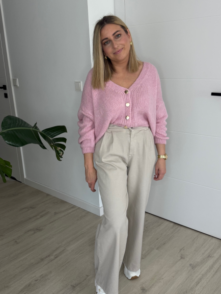 Spodnie Pantaloon beż denim zdjęcie 1