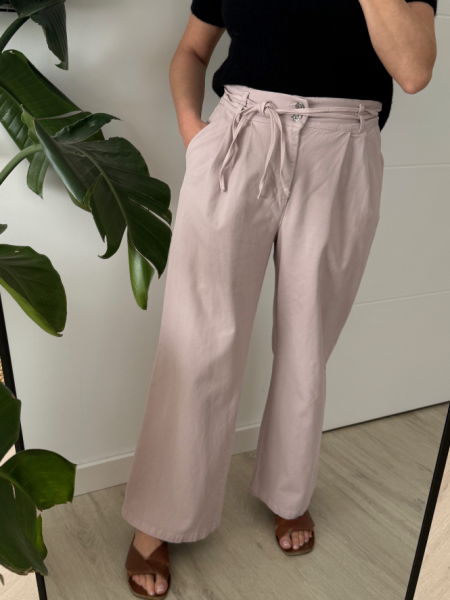 Spodnie Pantaloon puder róż denim zdjęcie 3