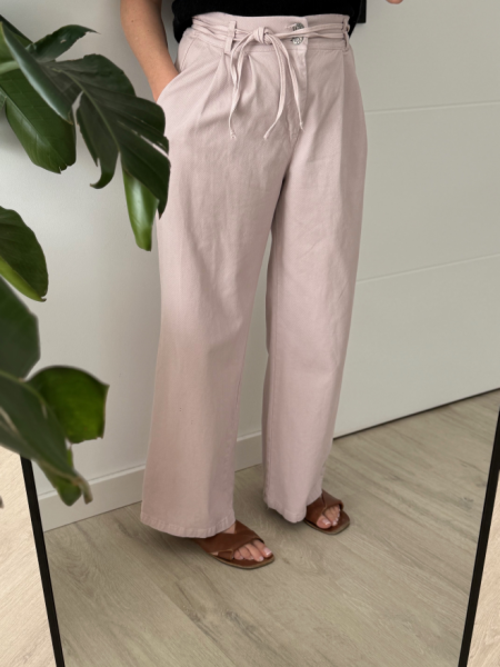 Spodnie Pantaloon puder róż denim zdjęcie 4