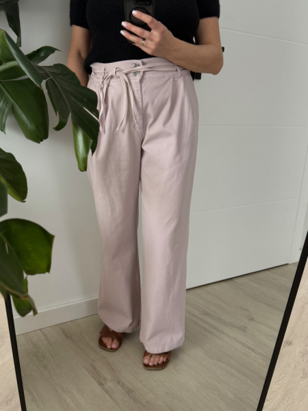 Spodnie Pantaloon puder róż denim zdjęcie 1