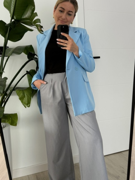 Spodnie Styled szare zdjęcie 2
